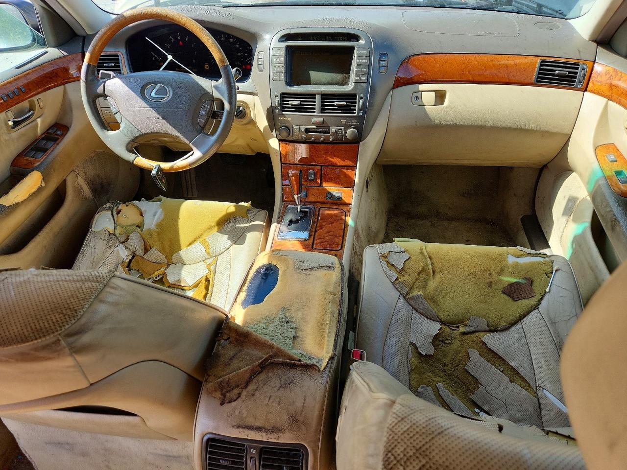2006 Lexus Ls 430 Gray vin: JTHBN36F065045473