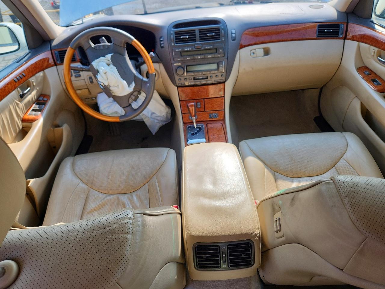 2006 Lexus Ls 430 White vin: JTHBN36F065046784