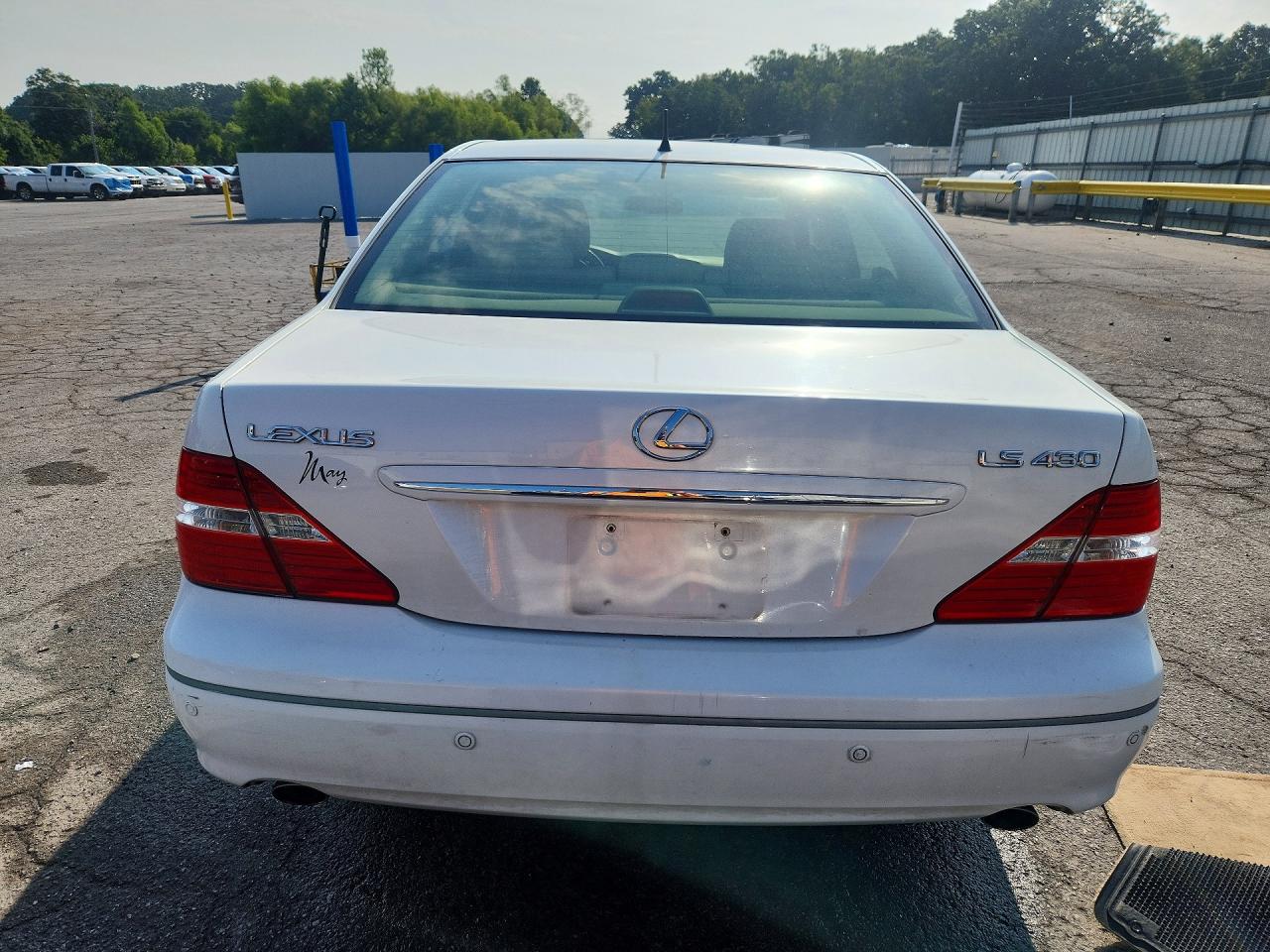 2006 Lexus Ls 430 White vin: JTHBN36F065046784