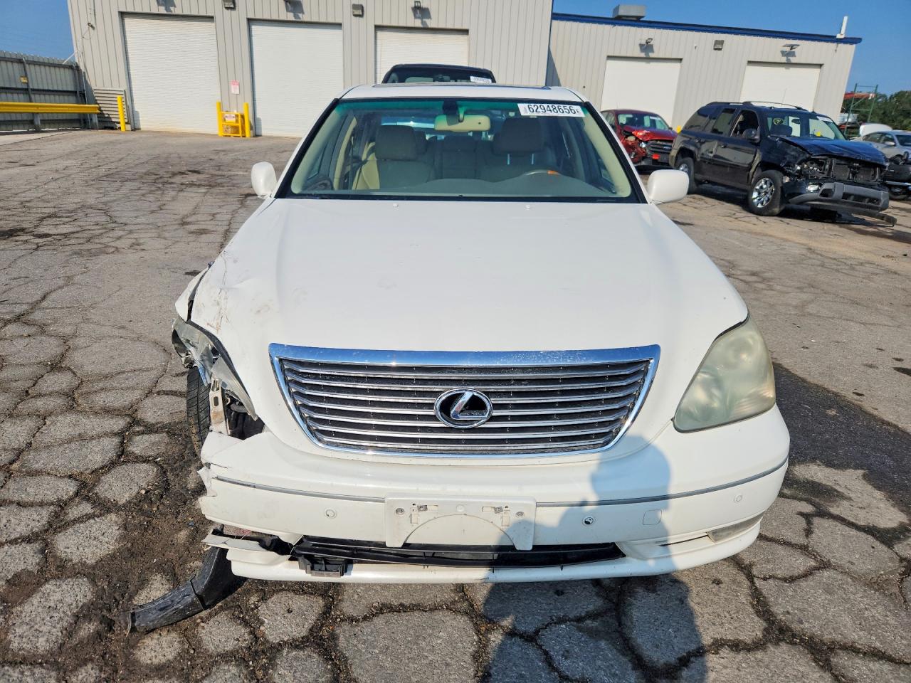 2006 Lexus Ls 430 White vin: JTHBN36F065046784