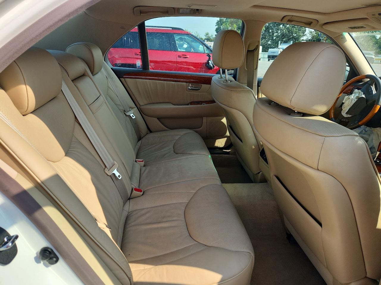 2006 Lexus Ls 430 White vin: JTHBN36F065046784