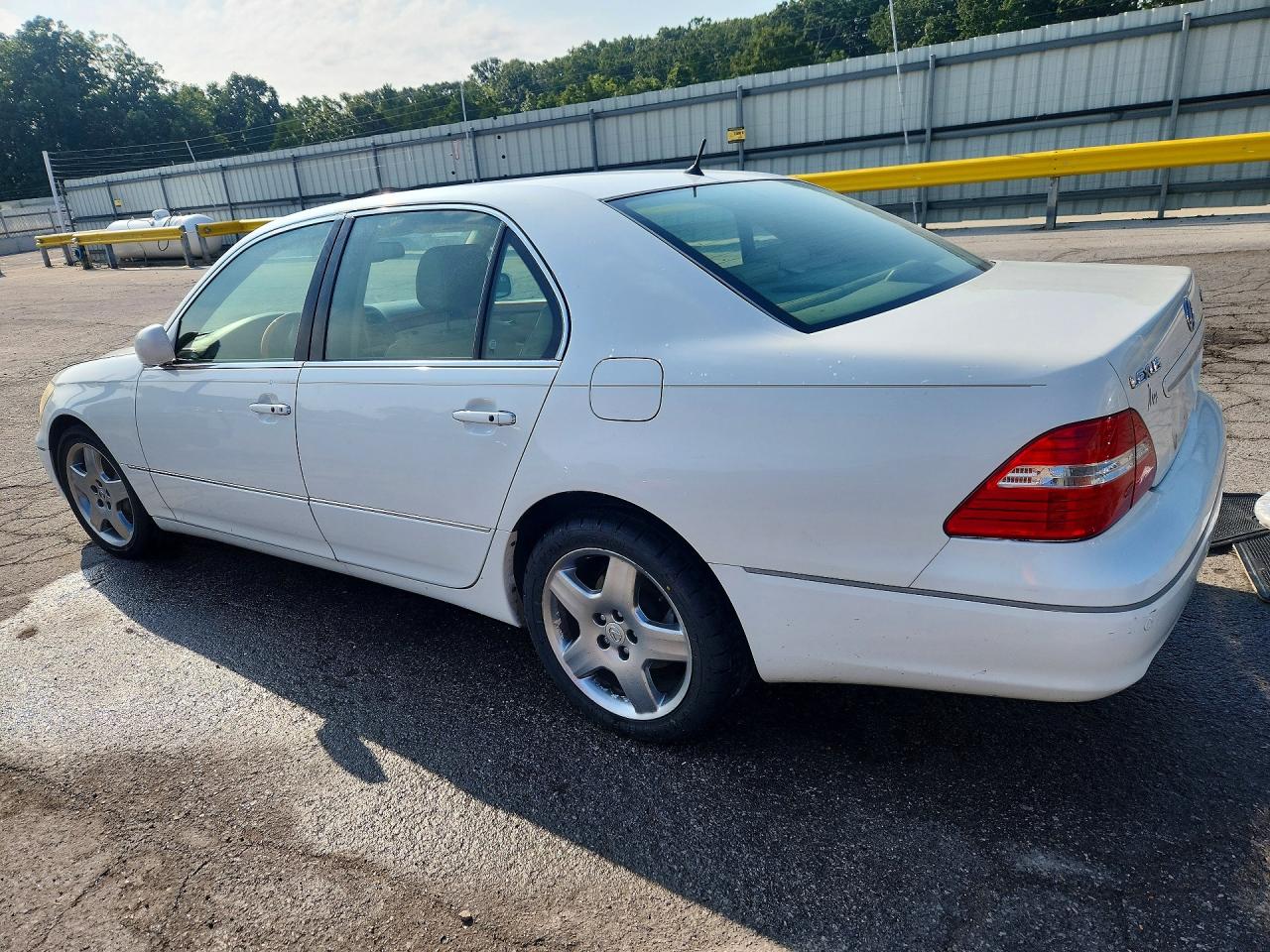 2006 Lexus Ls 430 White vin: JTHBN36F065046784