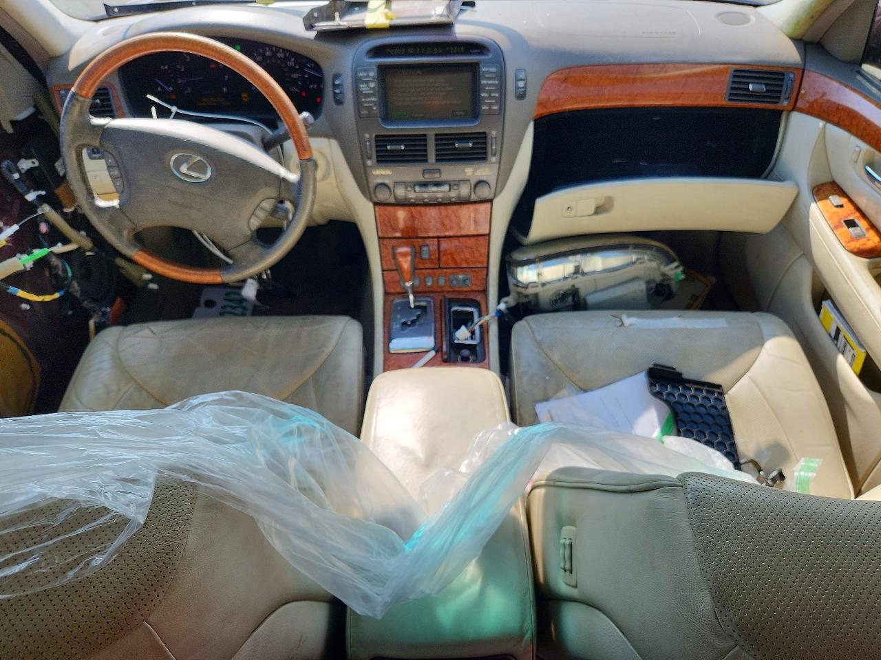2006 Lexus Ls 430 Burgundy vin: JTHBN36F065047076