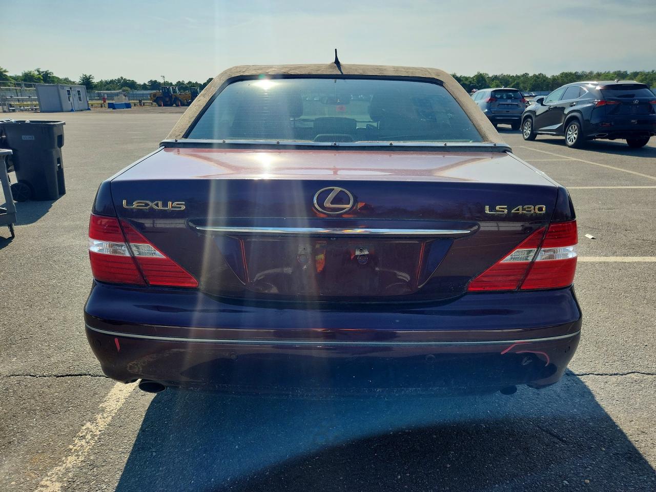2006 Lexus Ls 430 Burgundy vin: JTHBN36F065047076
