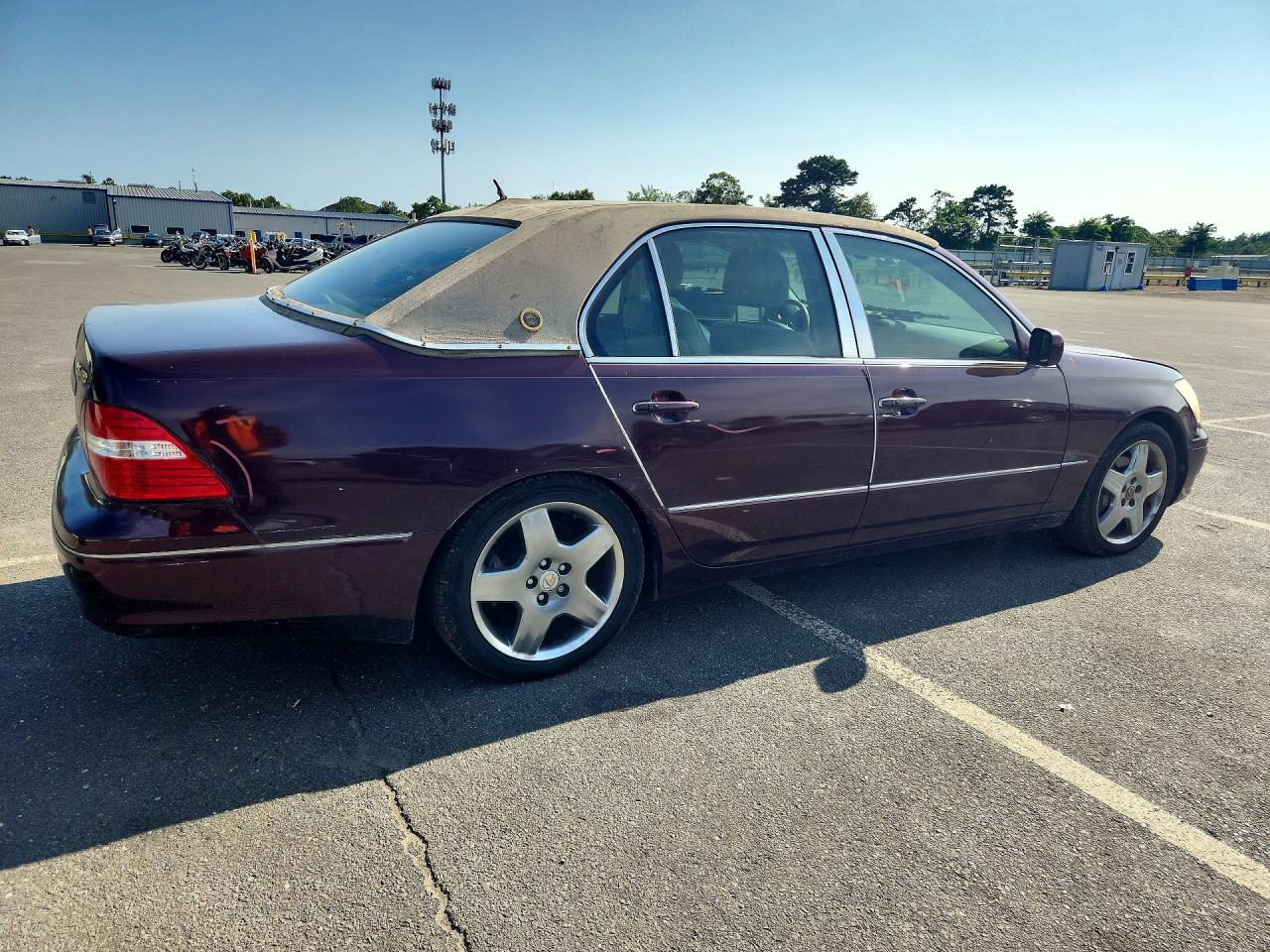 2006 Lexus Ls 430 Burgundy vin: JTHBN36F065047076