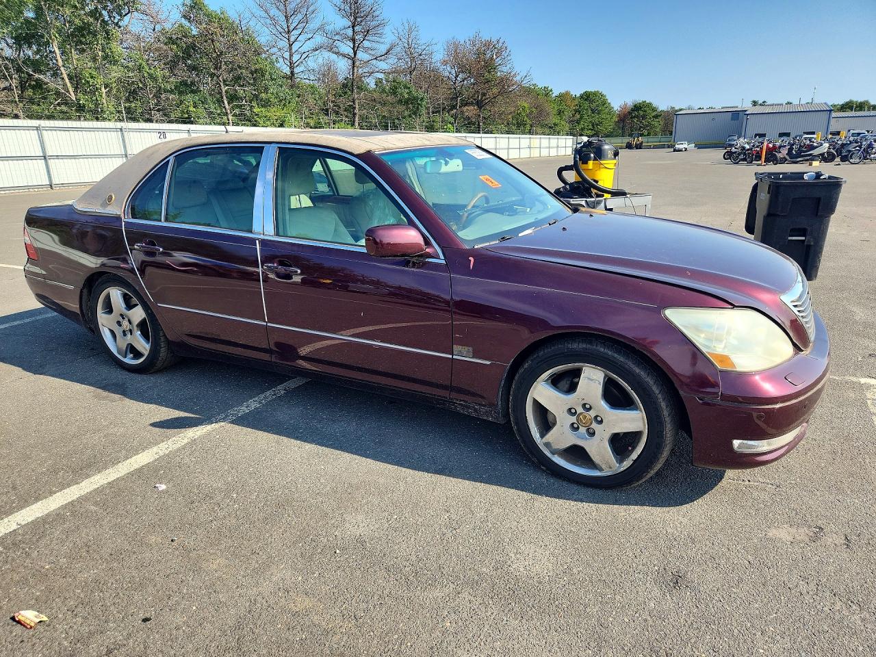 2006 Lexus Ls 430 Burgundy vin: JTHBN36F065047076