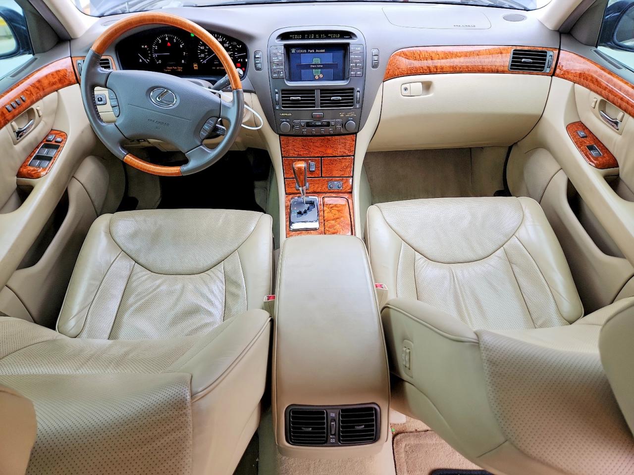 2006 Lexus Ls 430 Blue vin: JTHBN36F065049765