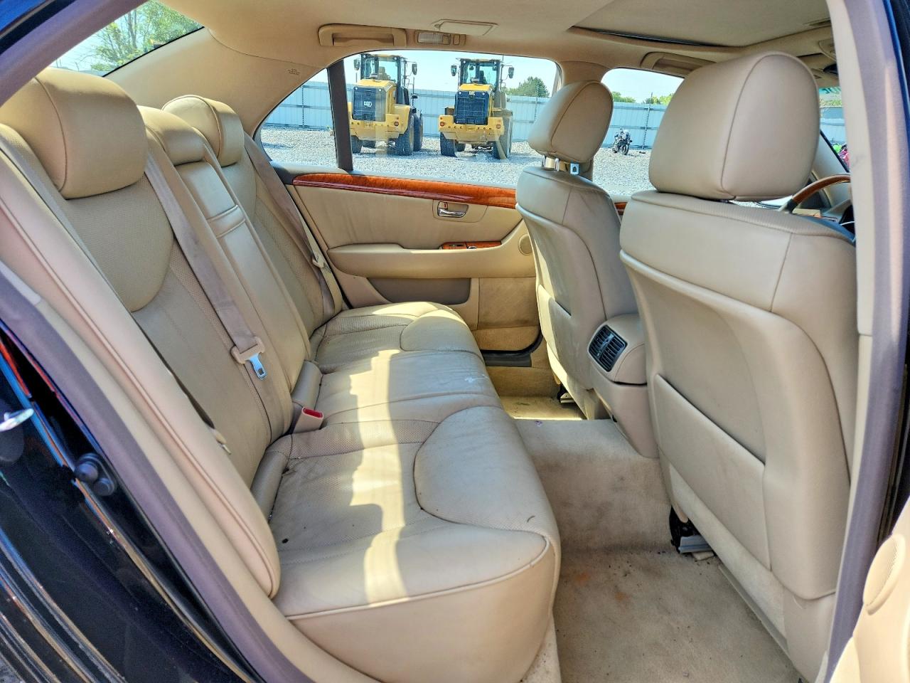 2004 Lexus Ls 430 Black vin: JTHBN36F140135757