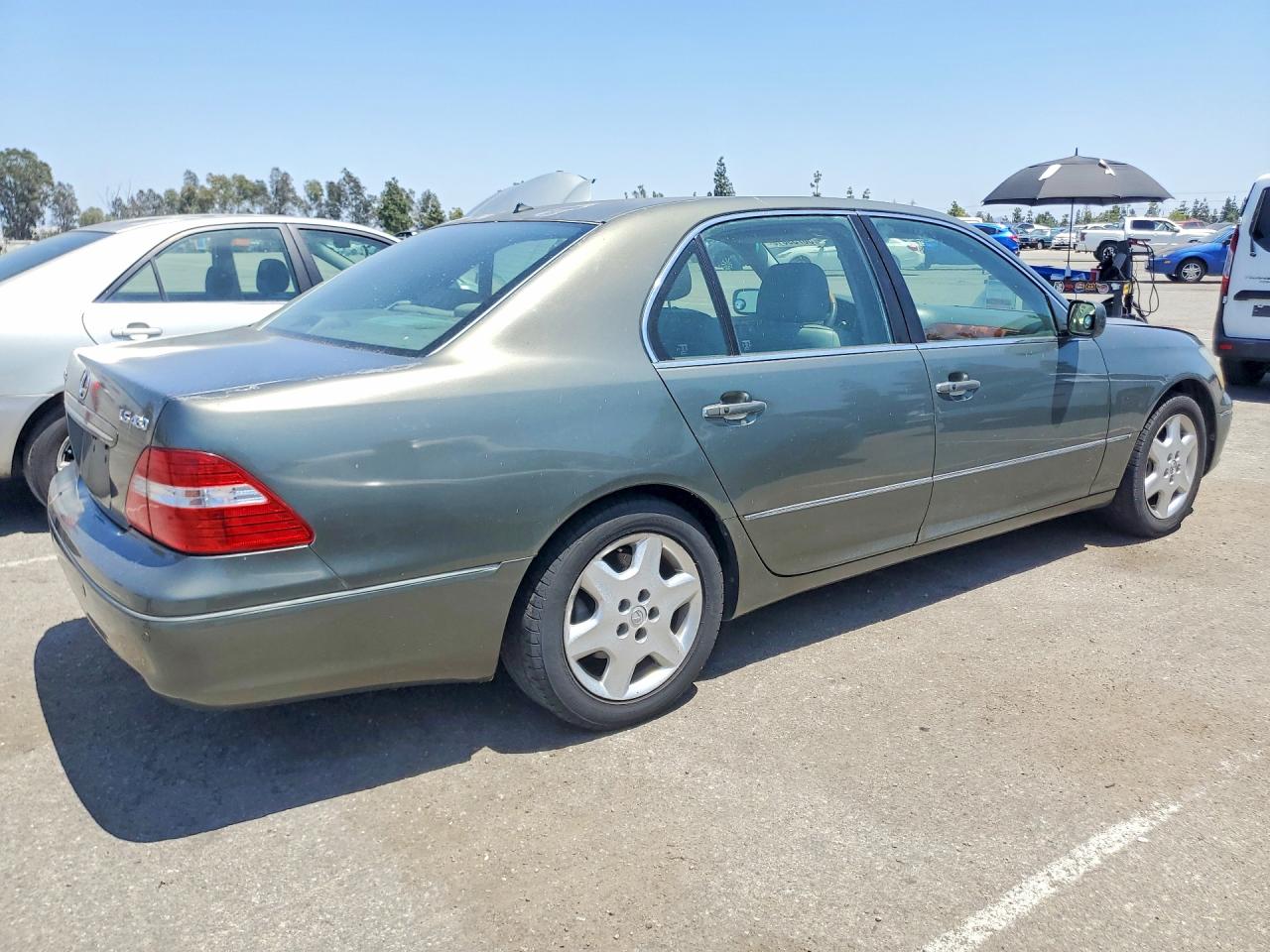 2004 Lexus Ls 430 Teal vin: JTHBN36F140140425