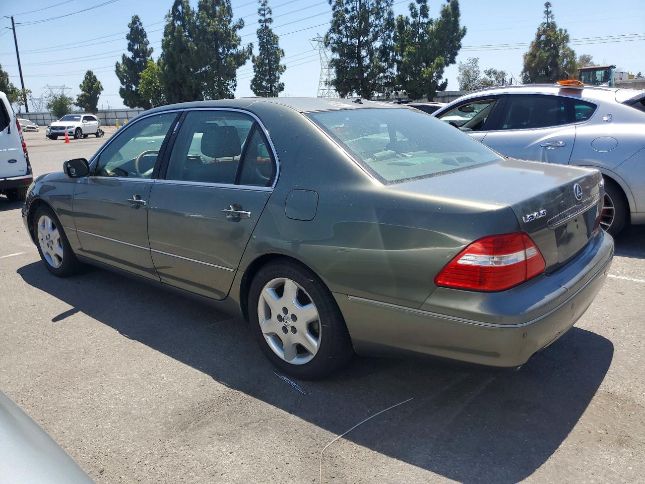 2004 Lexus Ls 430 Teal vin: JTHBN36F140140425