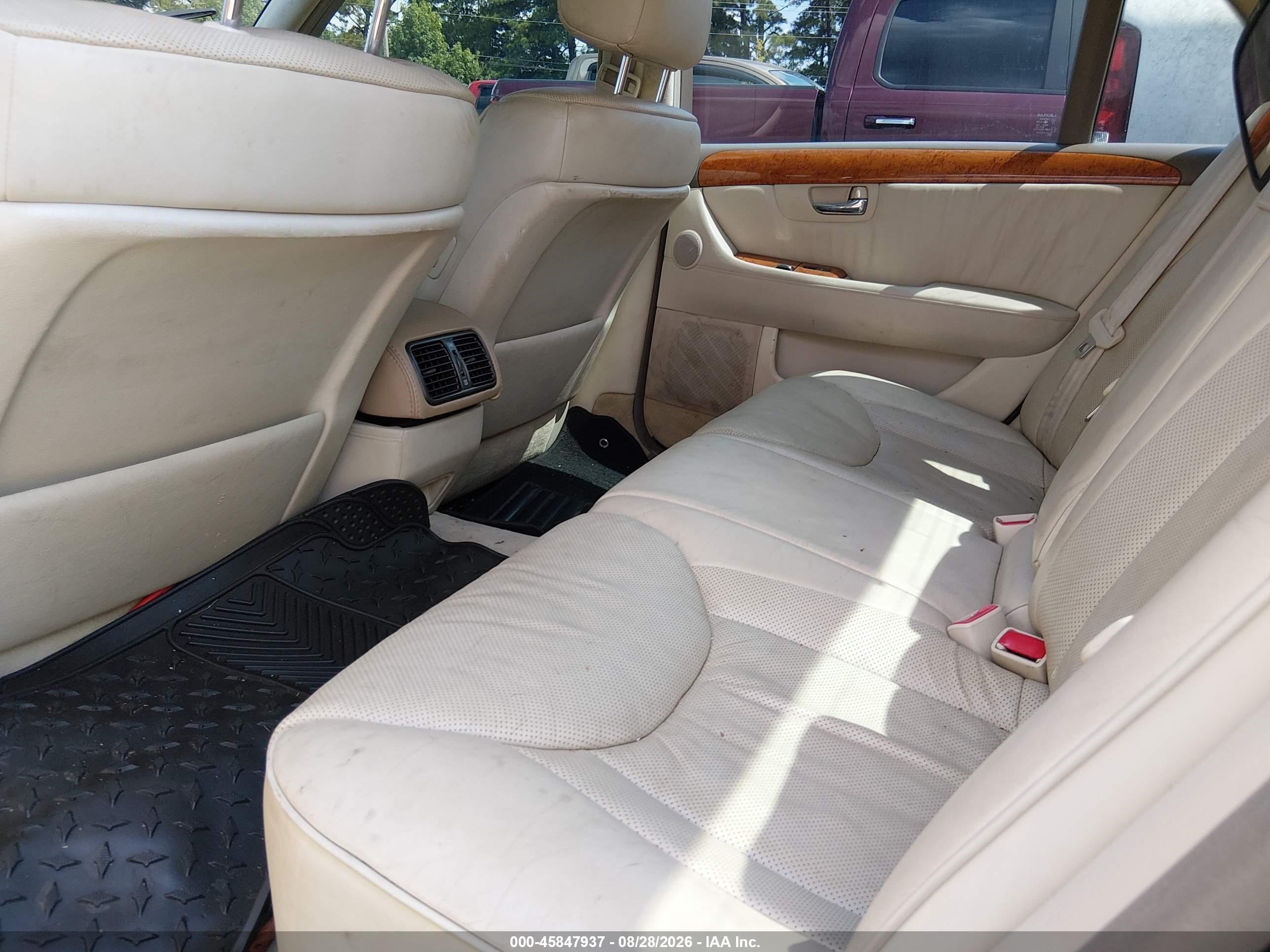 2004 Lexus Ls 430   Black vin: JTHBN36F140144118