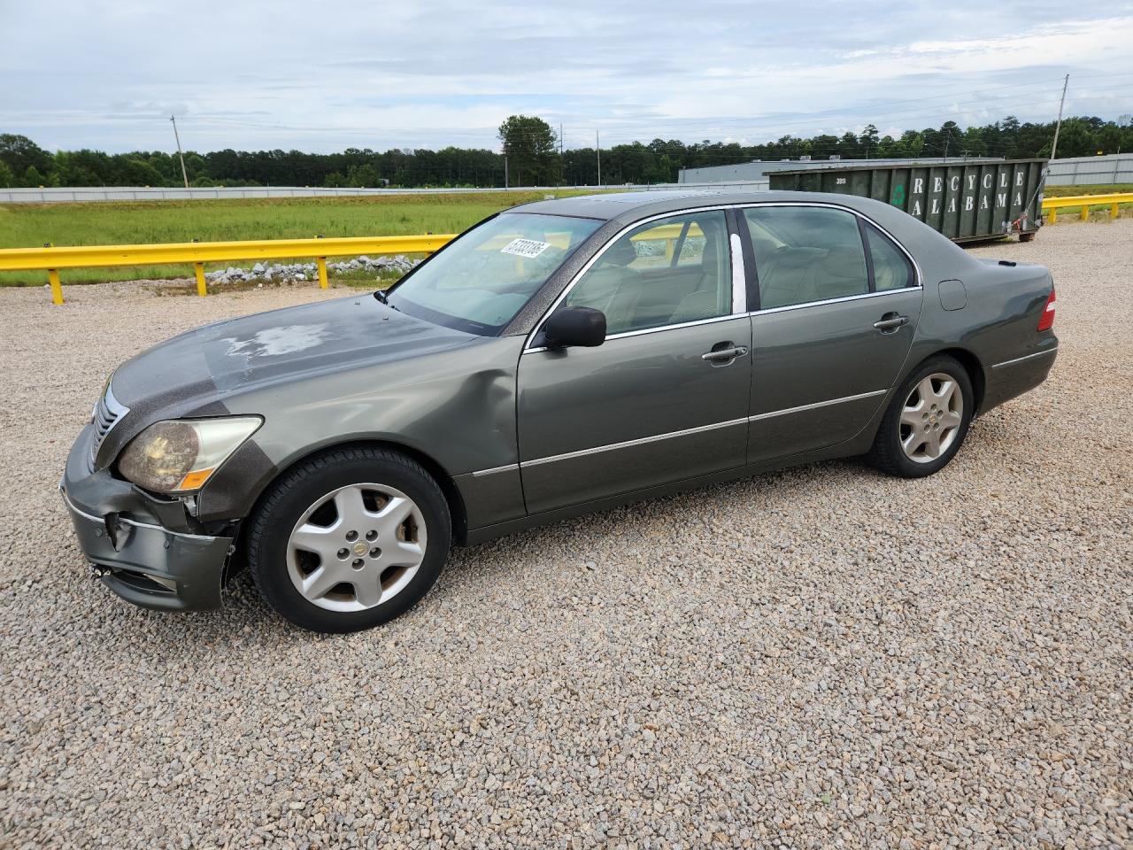 2004 Lexus Ls 430 Green vin: JTHBN36F140144524