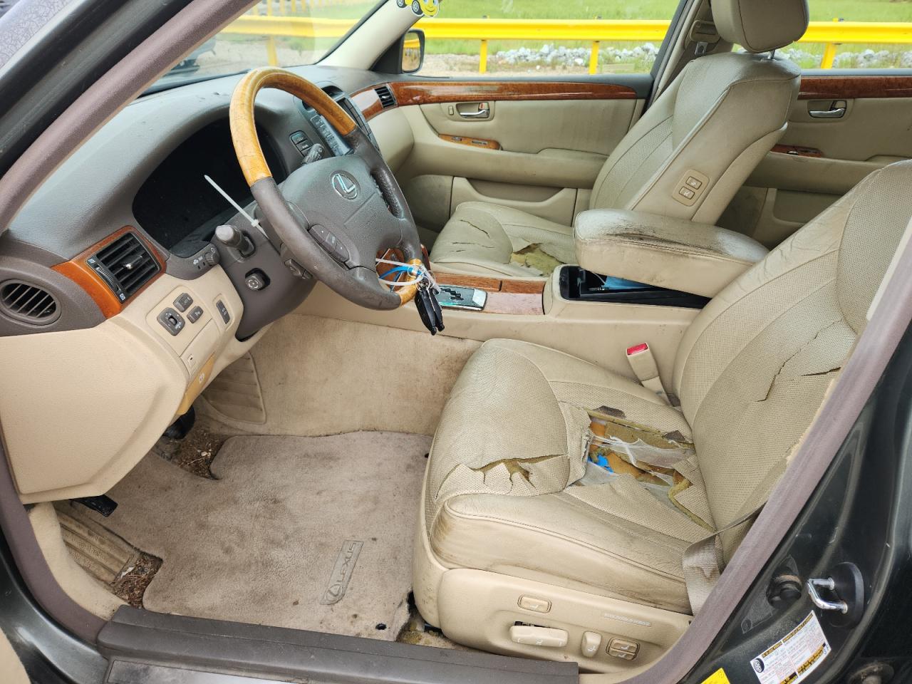 2004 Lexus Ls 430 Green vin: JTHBN36F140144524