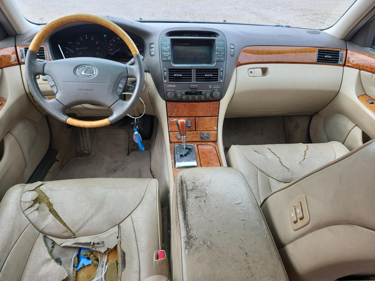 2004 Lexus Ls 430 Green vin: JTHBN36F140144524