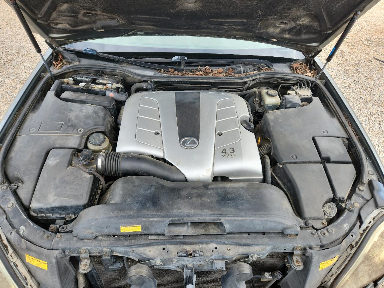 2004 Lexus Ls 430 Green vin: JTHBN36F140144524