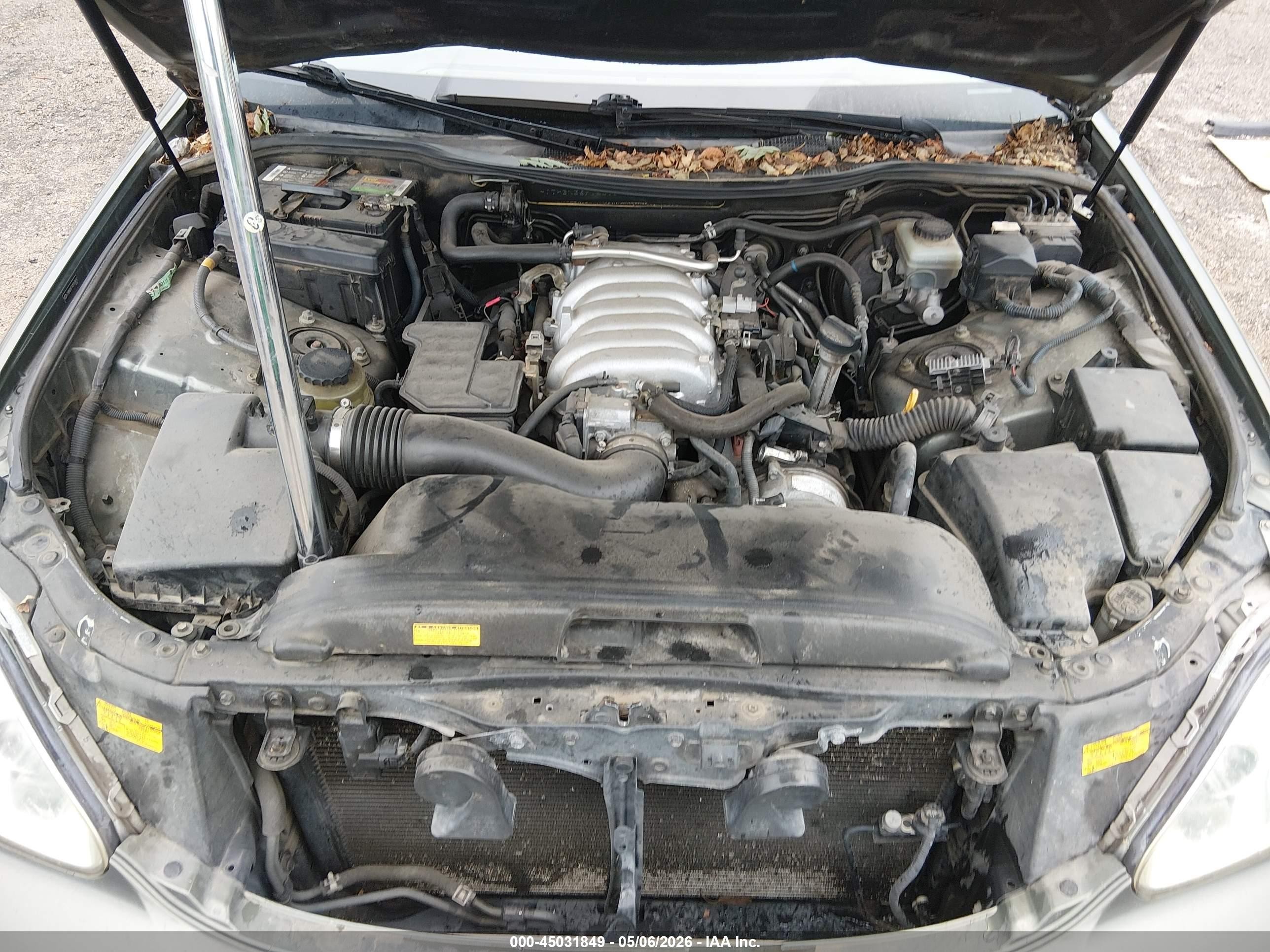 2004 Lexus Ls 430   Green vin: JTHBN36F140163655