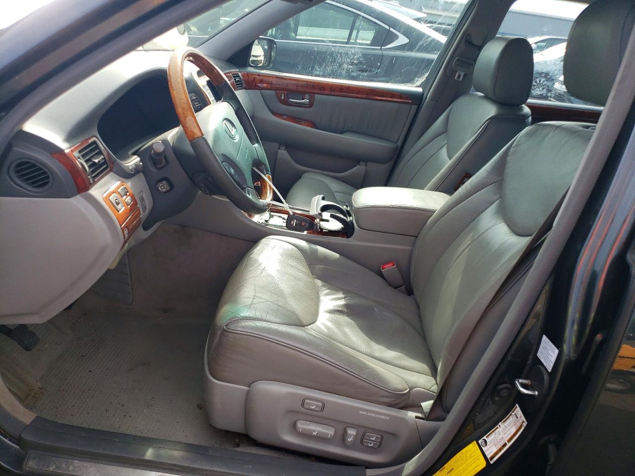 2004 Lexus Ls 430 Gray vin: JTHBN36F140164630
