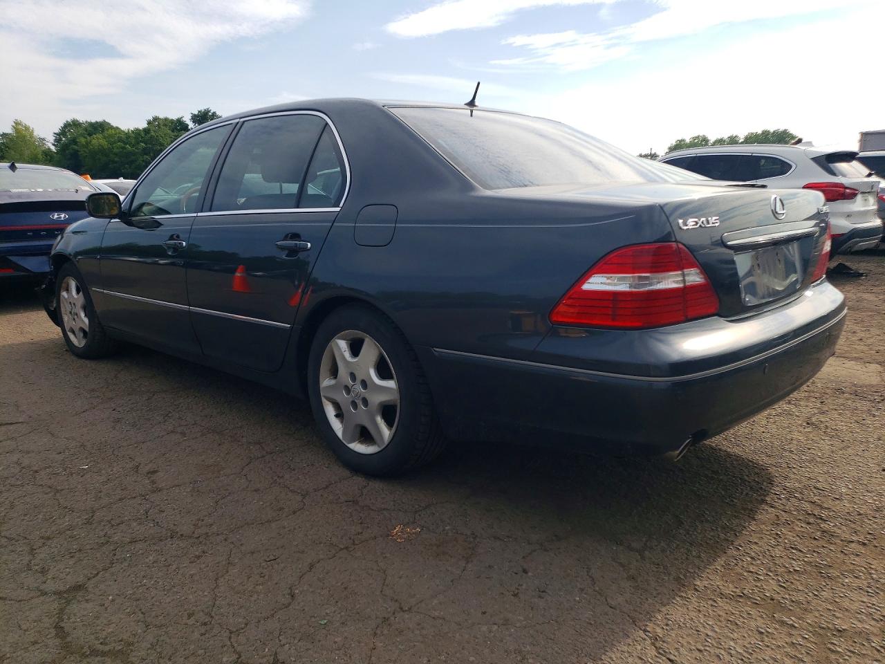 2004 Lexus Ls 430 Gray vin: JTHBN36F140164630