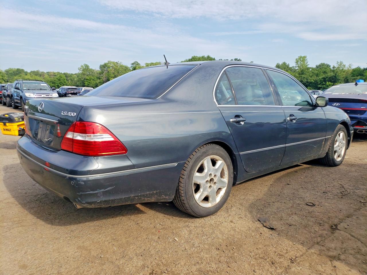 2004 Lexus Ls 430 Gray vin: JTHBN36F140164630