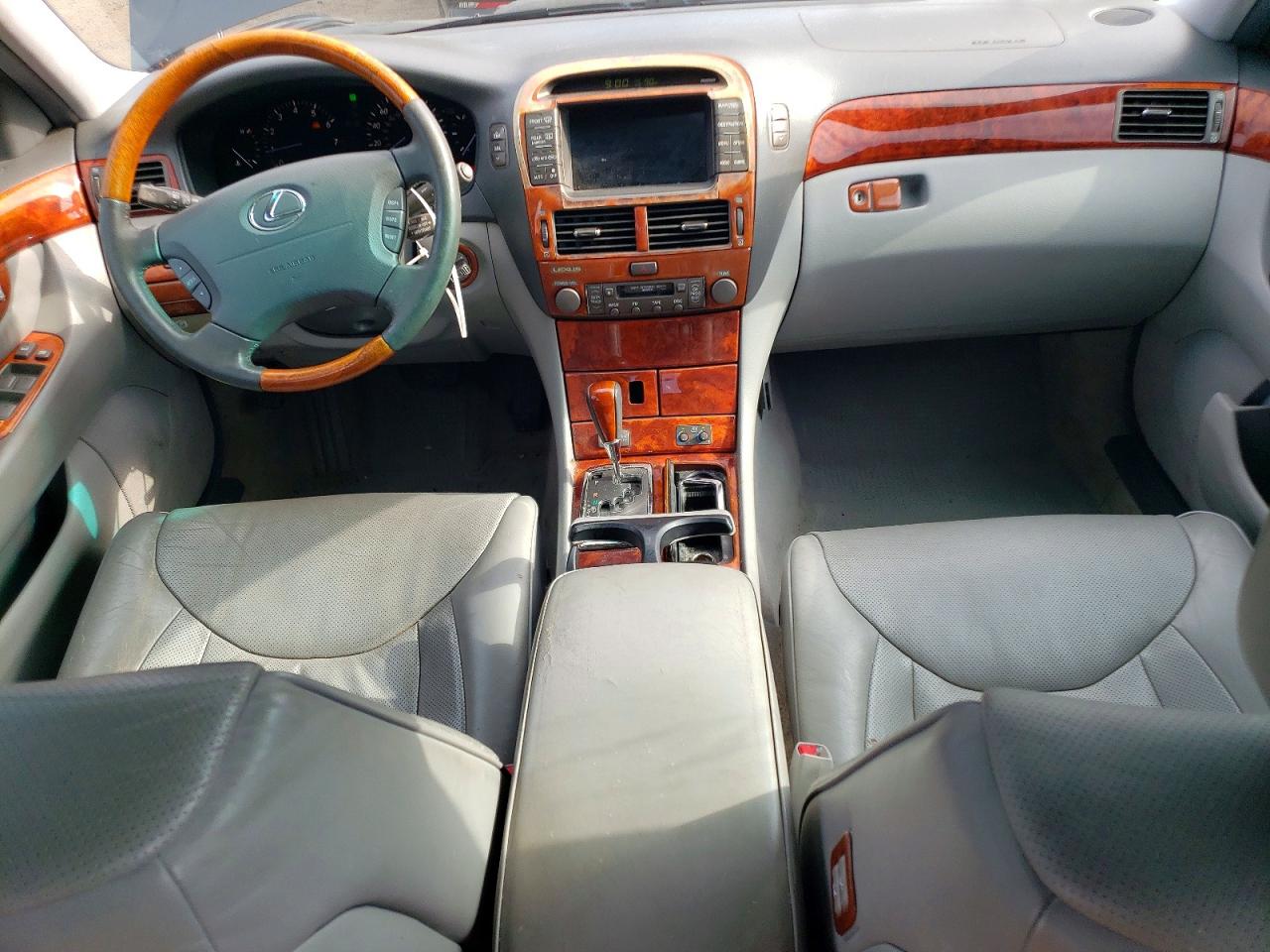 2004 Lexus Ls 430 Gray vin: JTHBN36F140164630