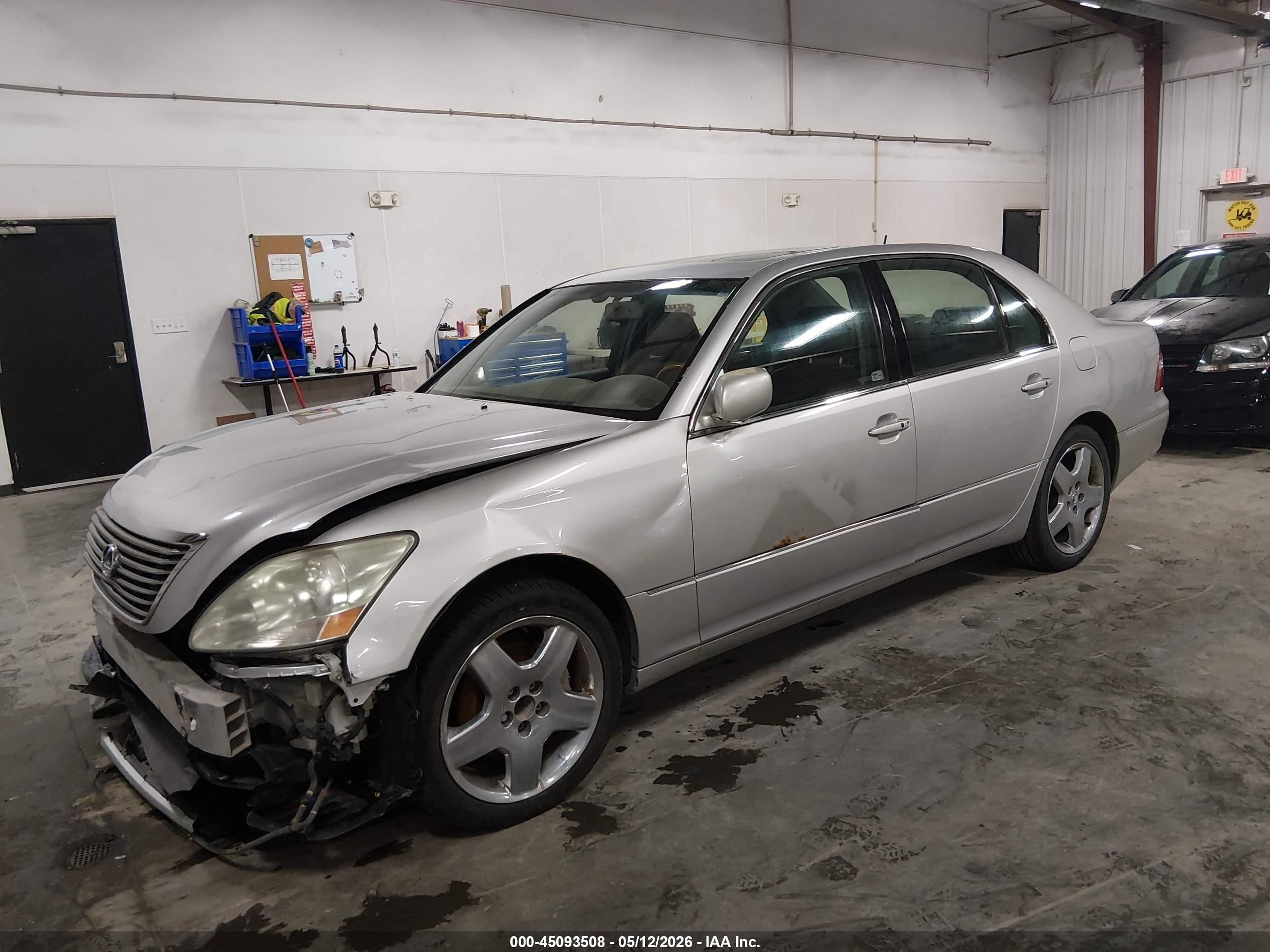 2005 Lexus Ls 430   Gray vin: JTHBN36F155009211