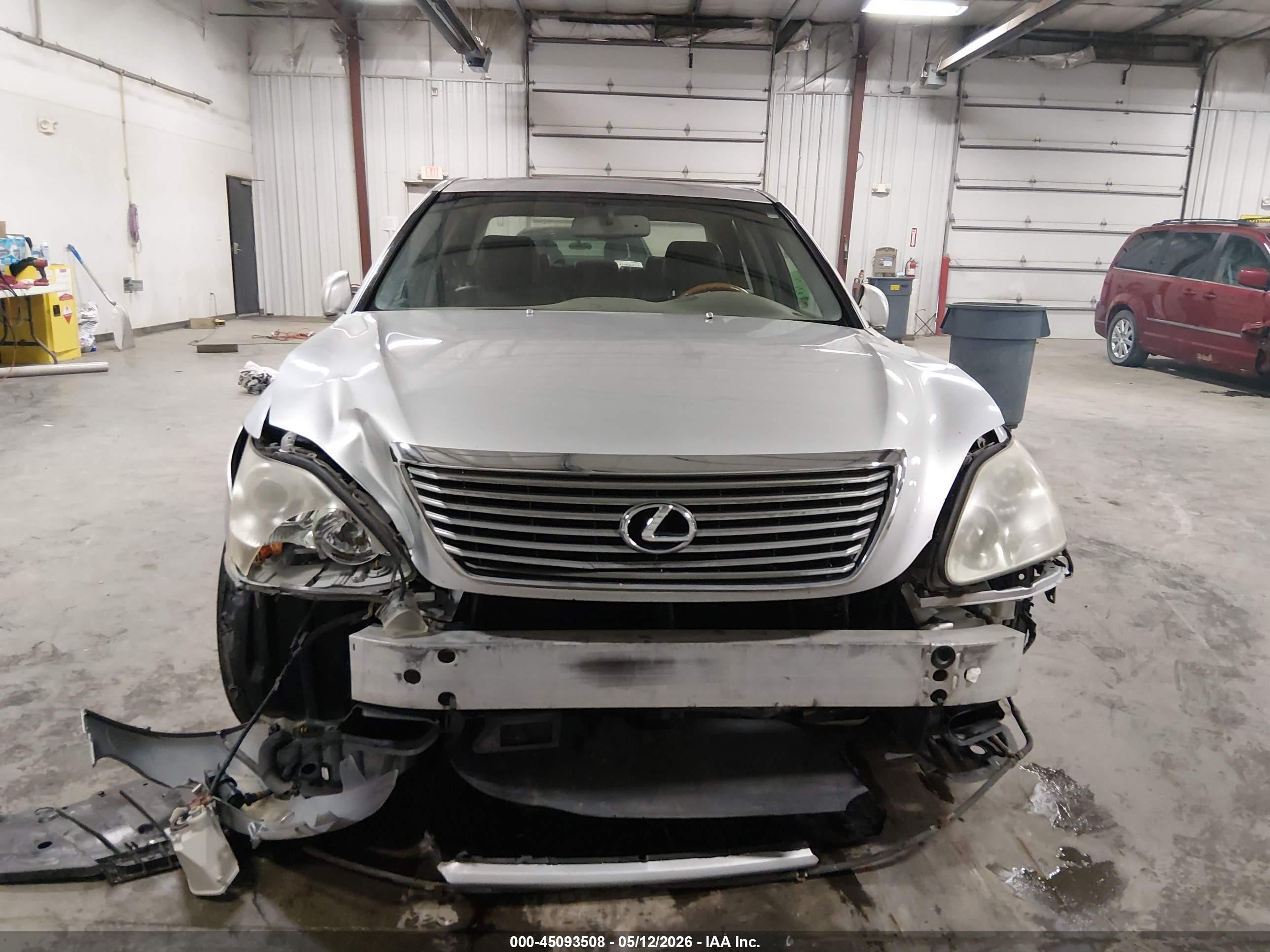 2005 Lexus Ls 430   Gray vin: JTHBN36F155009211