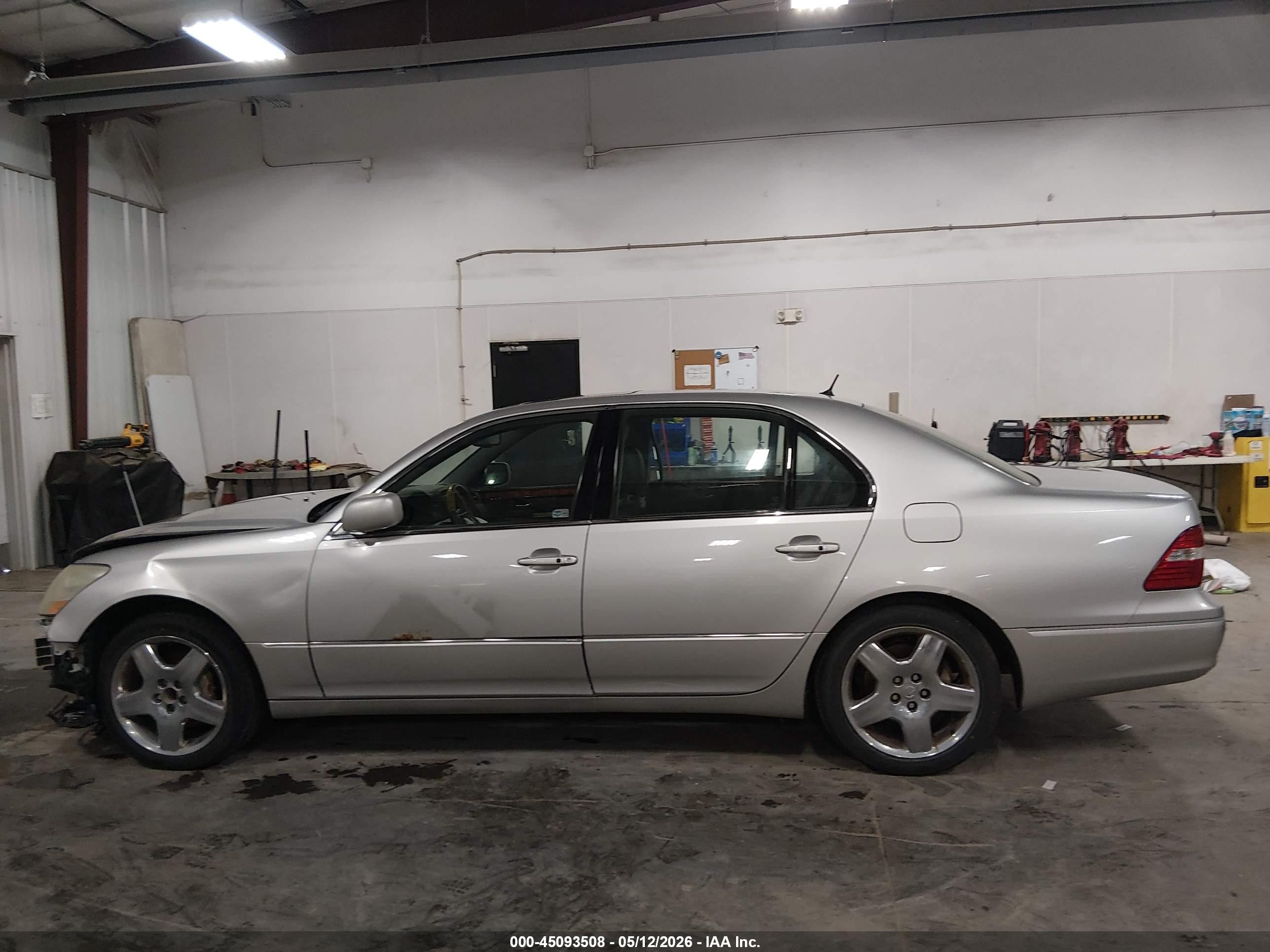 2005 Lexus Ls 430   Gray vin: JTHBN36F155009211