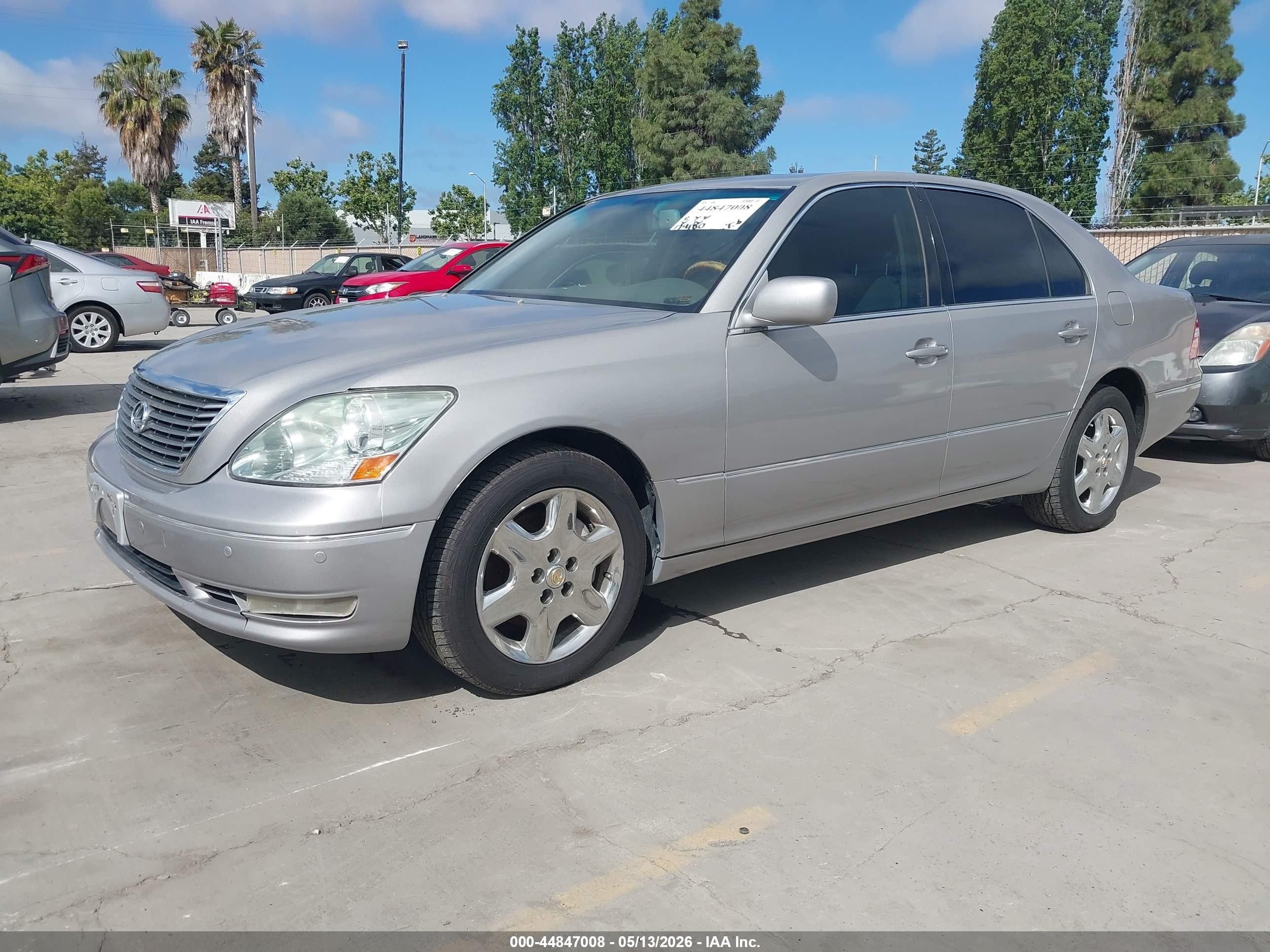 2005 Lexus Ls 430   Серый vin: JTHBN36F155017986