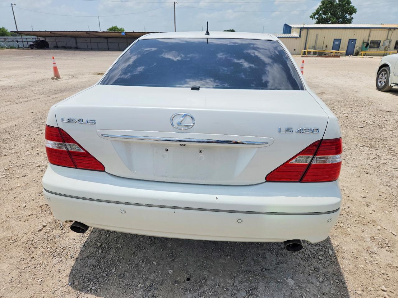 2006 Lexus Ls 430 White vin: JTHBN36F165035289