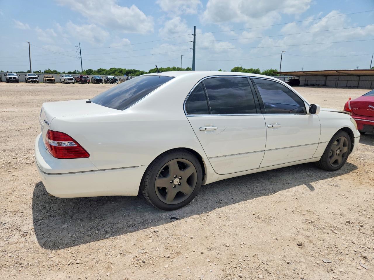 2006 Lexus Ls 430 White vin: JTHBN36F165035289