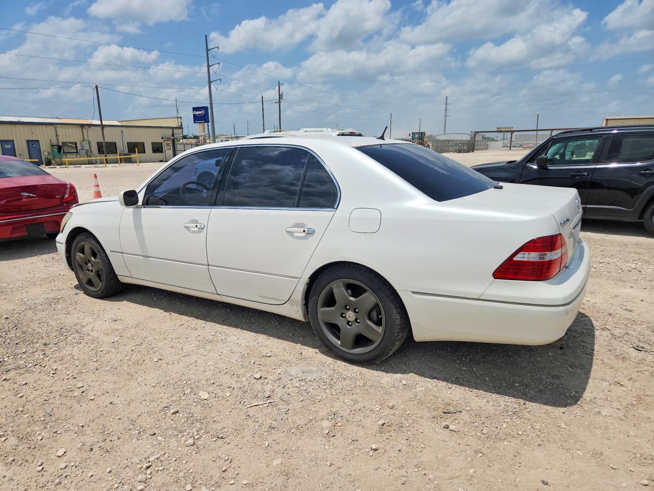 2006 Lexus Ls 430 White vin: JTHBN36F165035289