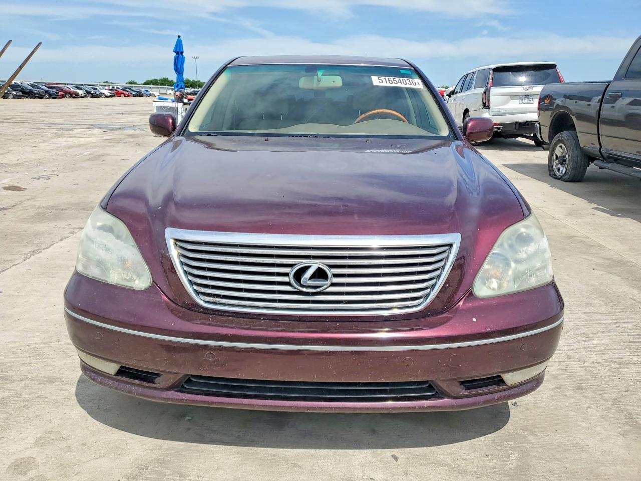 2006 Lexus Ls 430 Burgundy vin: JTHBN36F165046292