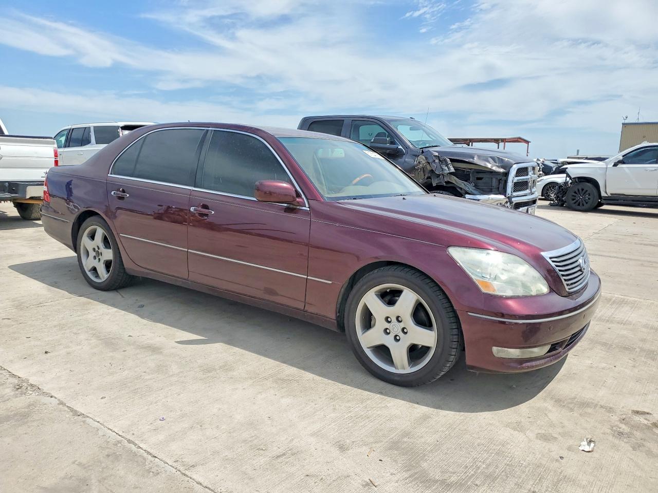 2006 Lexus Ls 430 Burgundy vin: JTHBN36F165046292