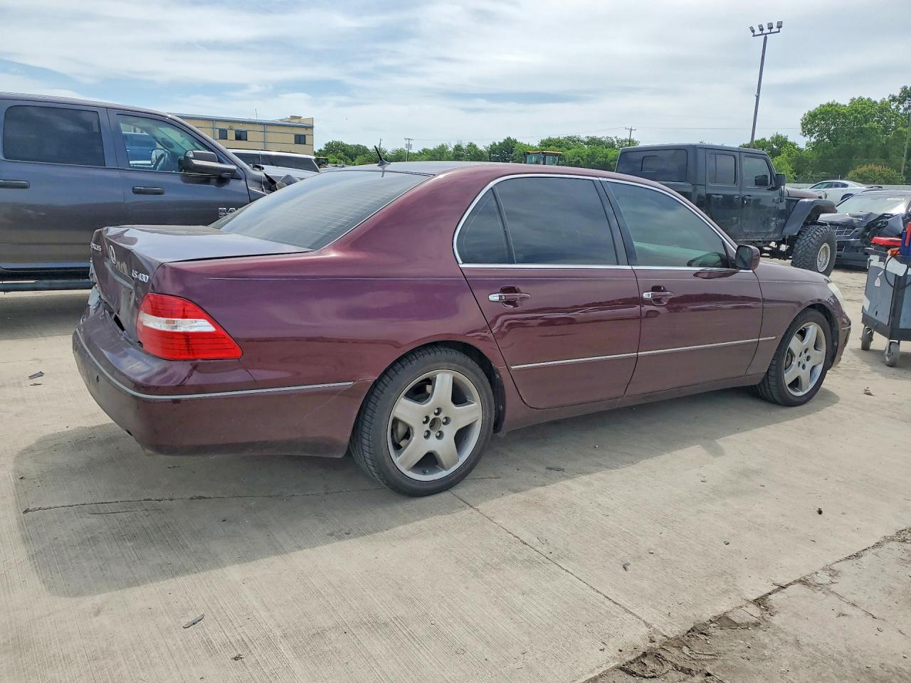 2006 Lexus Ls 430 Burgundy vin: JTHBN36F165046292