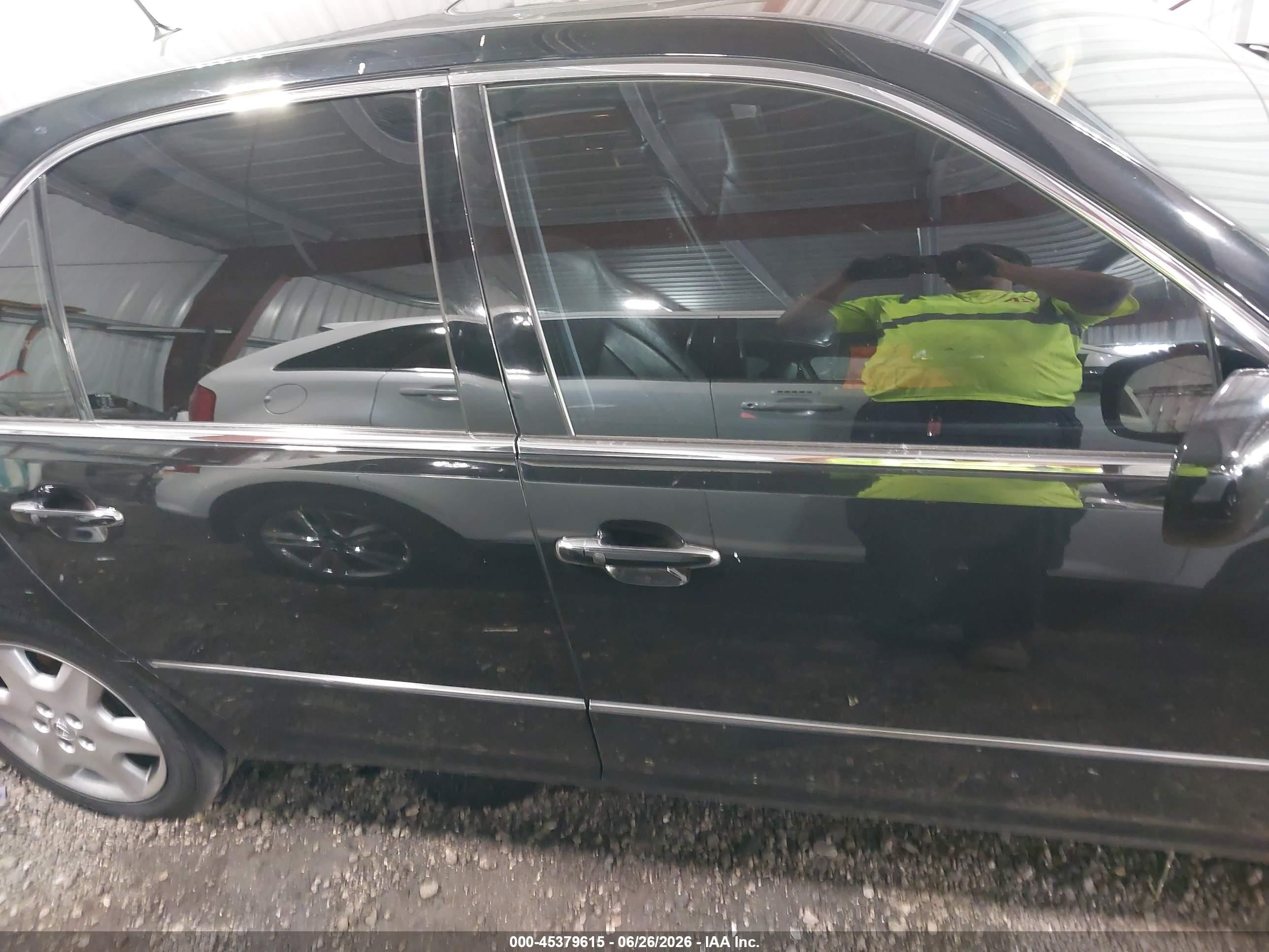 2005 Lexus Ls 430   Black vin: JTHBN36F250175489