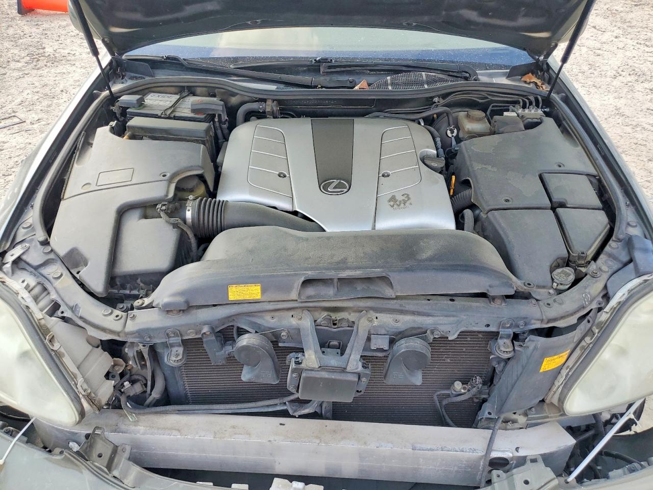 2005 Lexus Ls 430 Base Green vin: JTHBN36F255004874