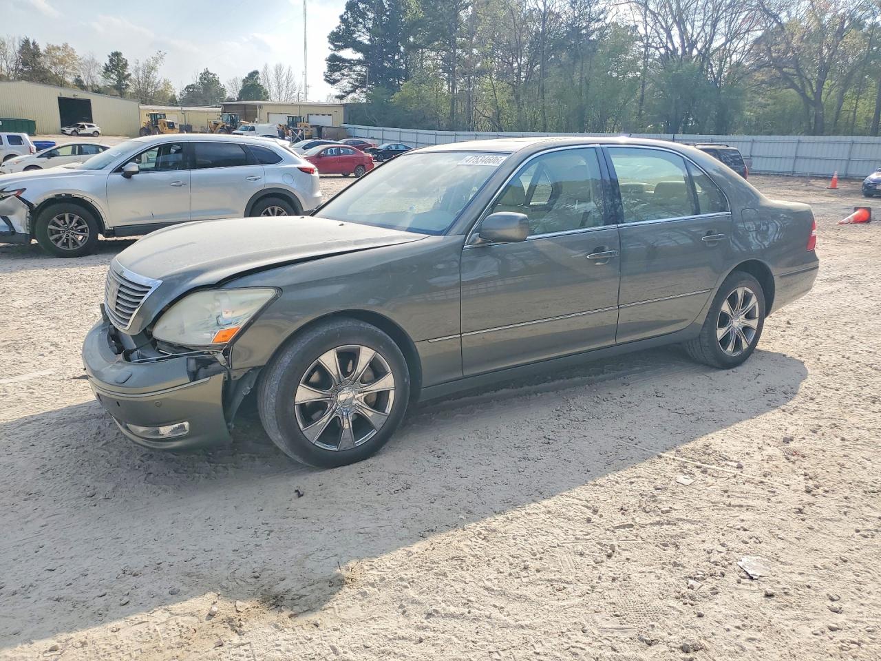 2005 Lexus Ls 430 Base Green vin: JTHBN36F255004874