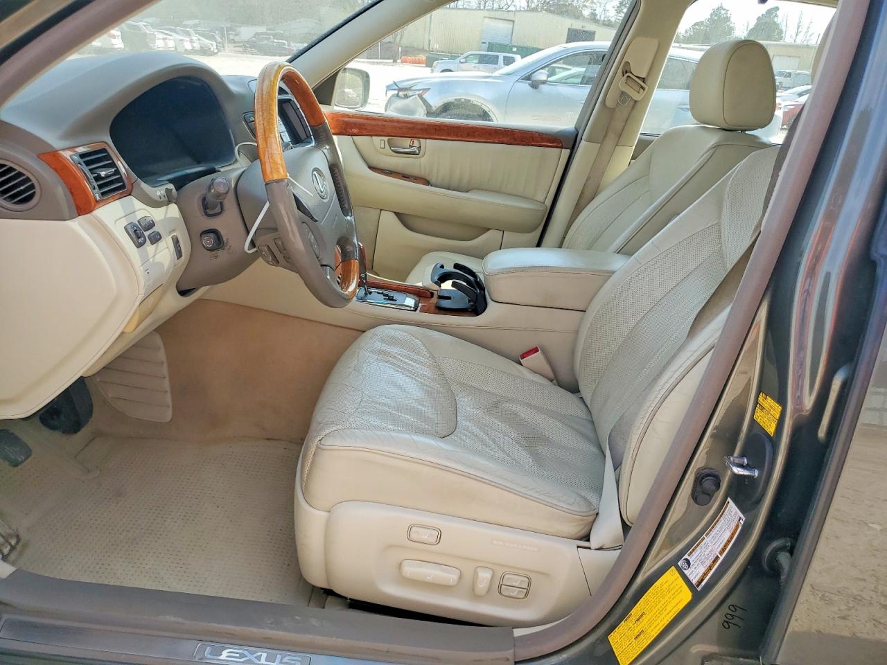 2005 Lexus Ls 430 Base Green vin: JTHBN36F255004874