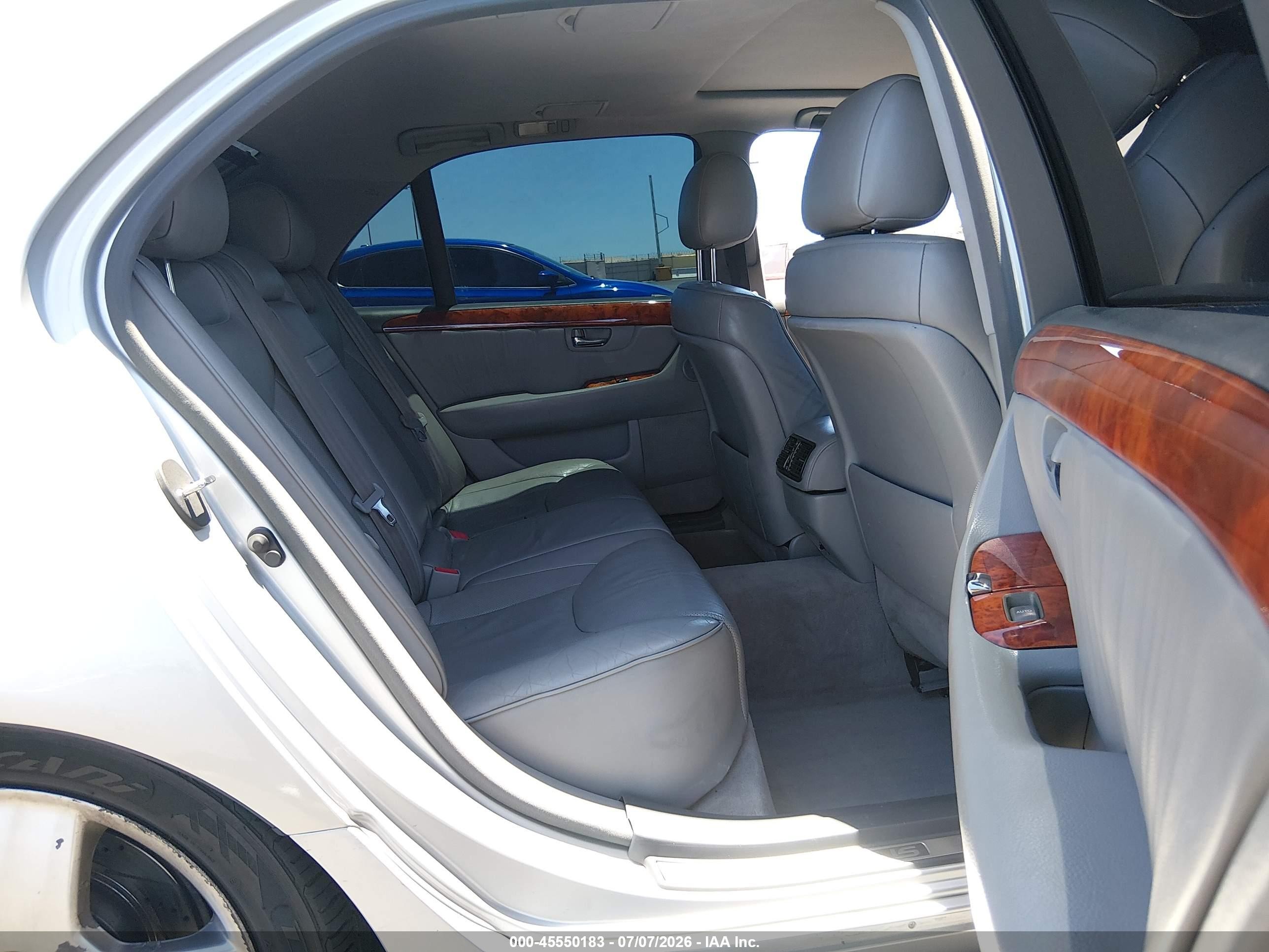 2005 Lexus Ls 430   Silver vin: JTHBN36F255005023
