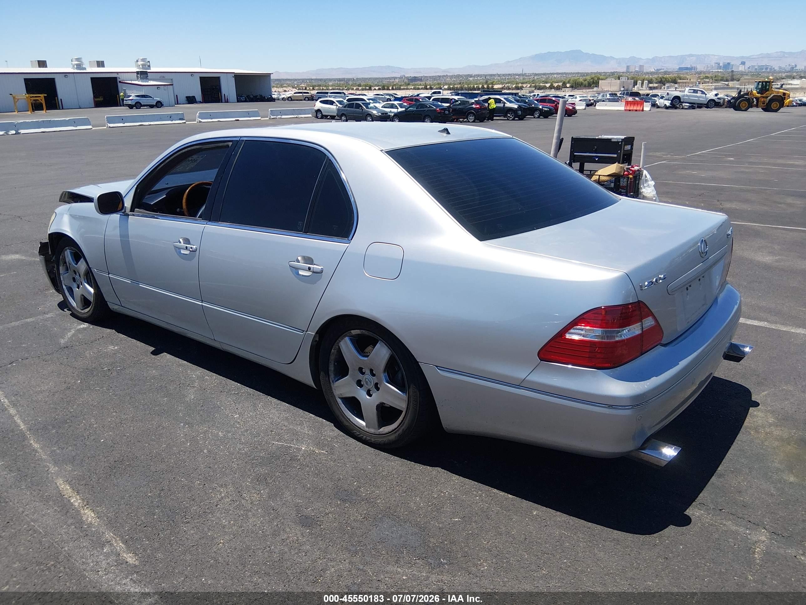 2005 Lexus Ls 430   Silver vin: JTHBN36F255005023