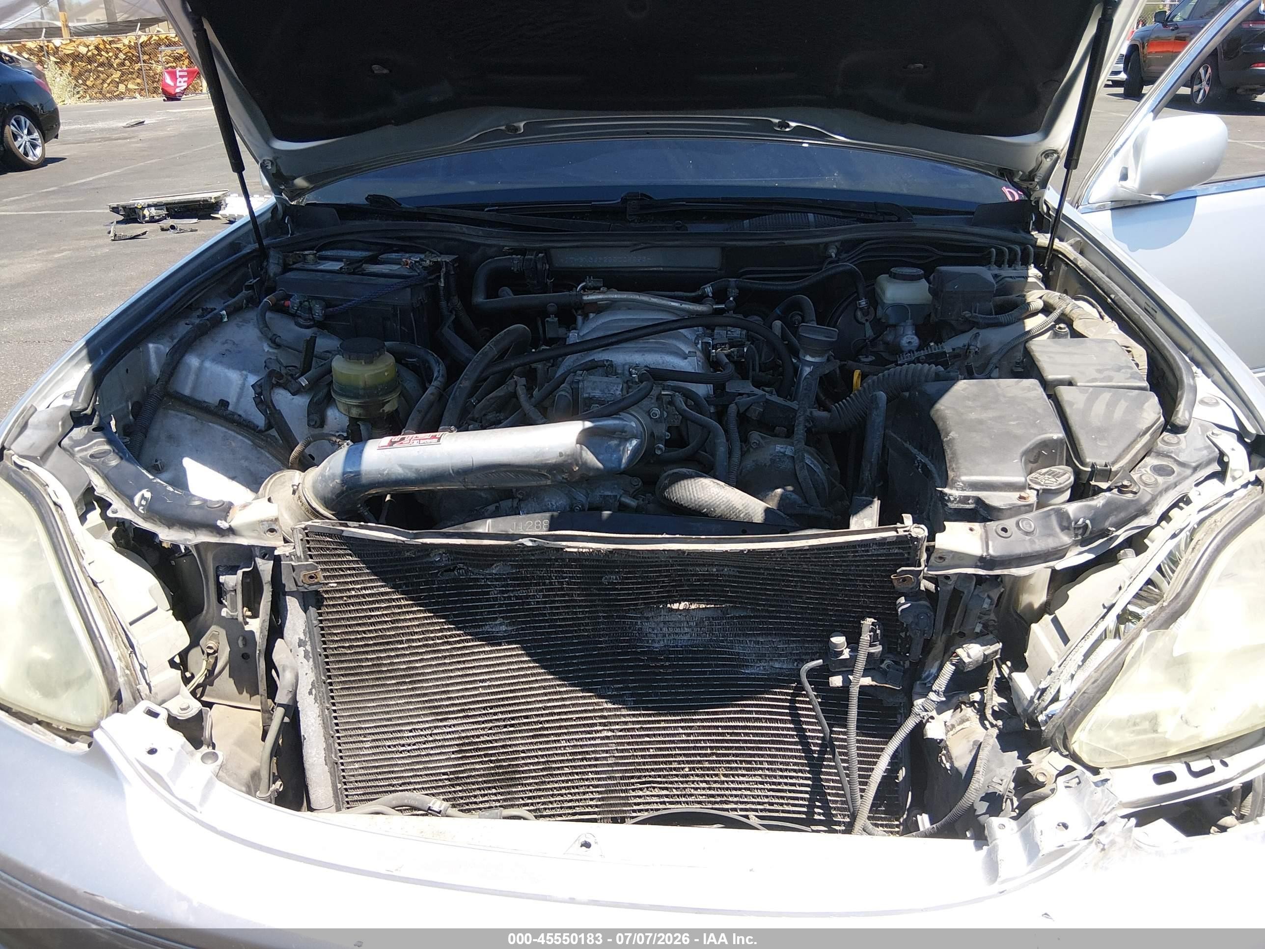 2005 Lexus Ls 430   Silver vin: JTHBN36F255005023