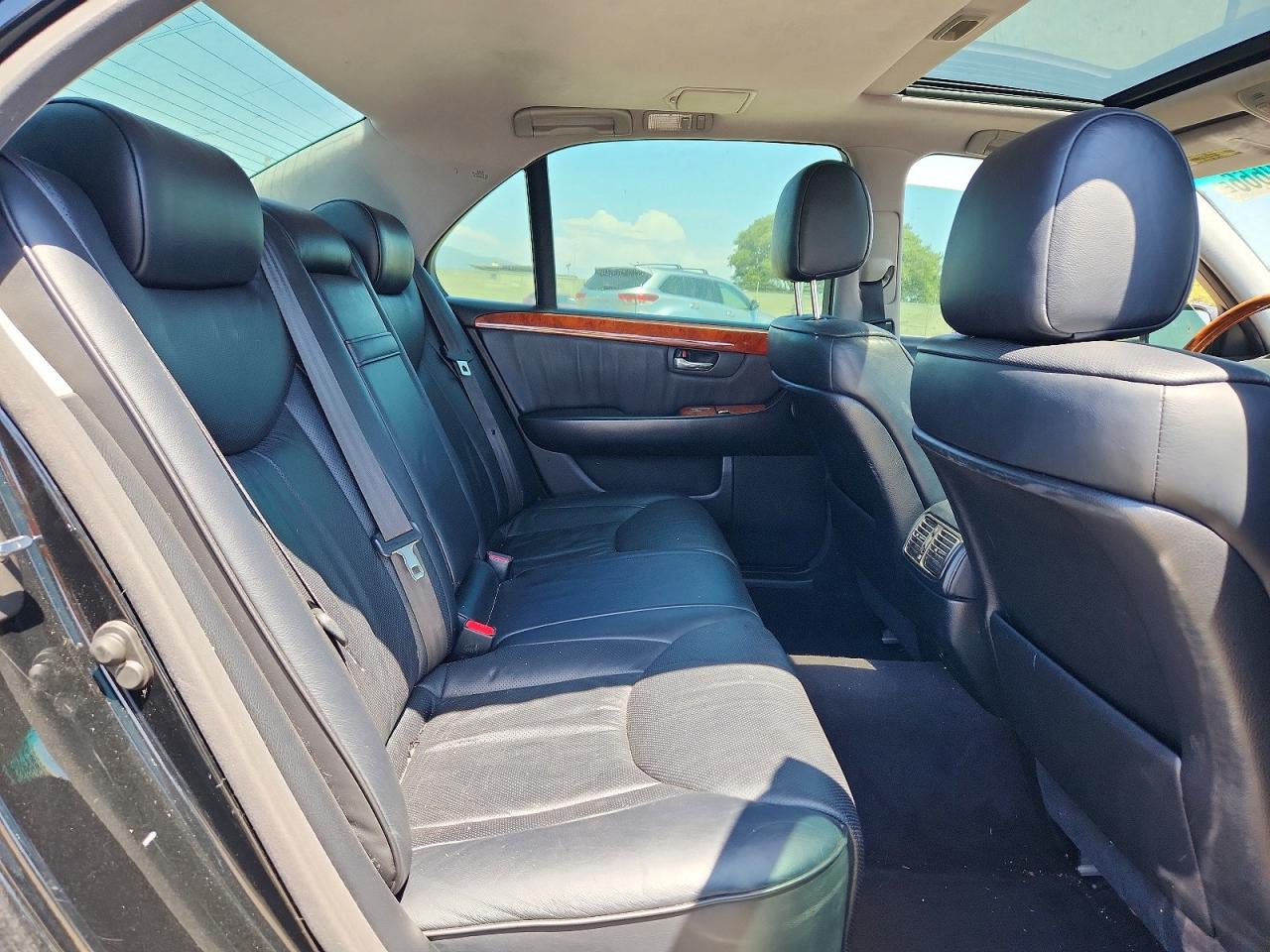 2005 Lexus Ls 430 Black vin: JTHBN36F255017298