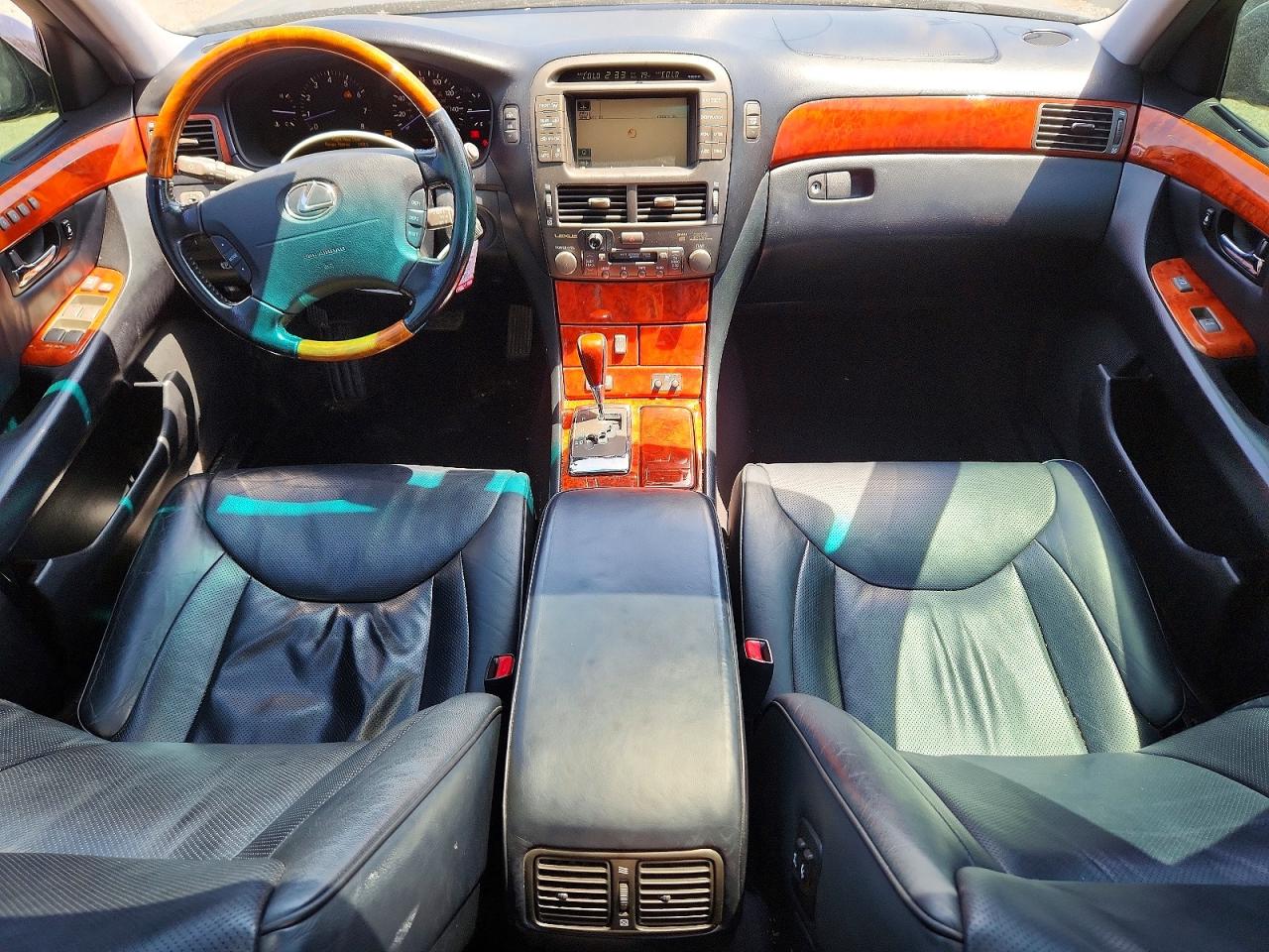 2005 Lexus Ls 430 Black vin: JTHBN36F255017298