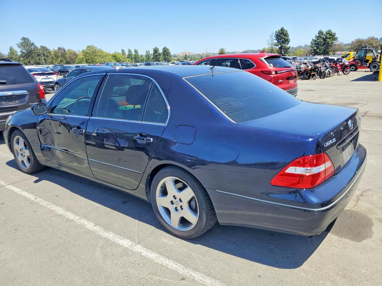 2005 Lexus Ls 430 Blue vin: JTHBN36F255028950