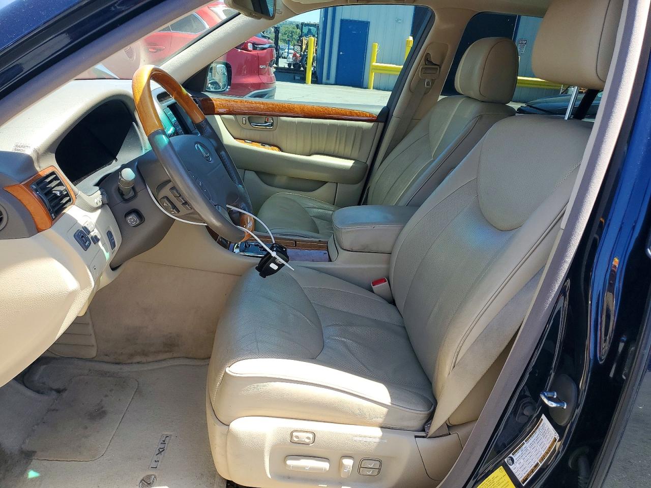 2005 Lexus Ls 430 Blue vin: JTHBN36F255028950