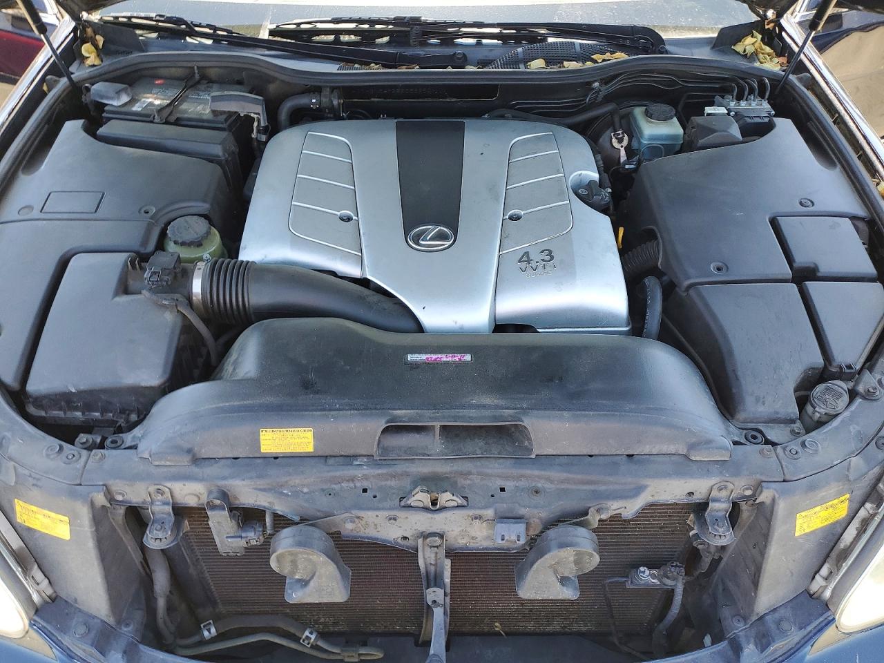 2005 Lexus Ls 430 Blue vin: JTHBN36F255028950