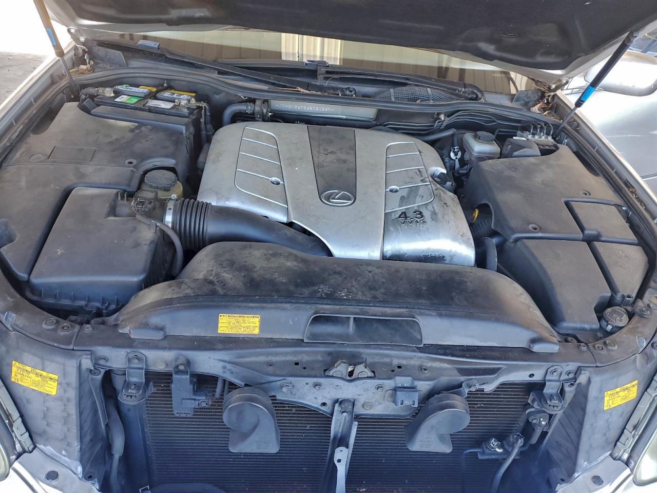 2006 Lexus Ls 430 Silver vin: JTHBN36F265050867