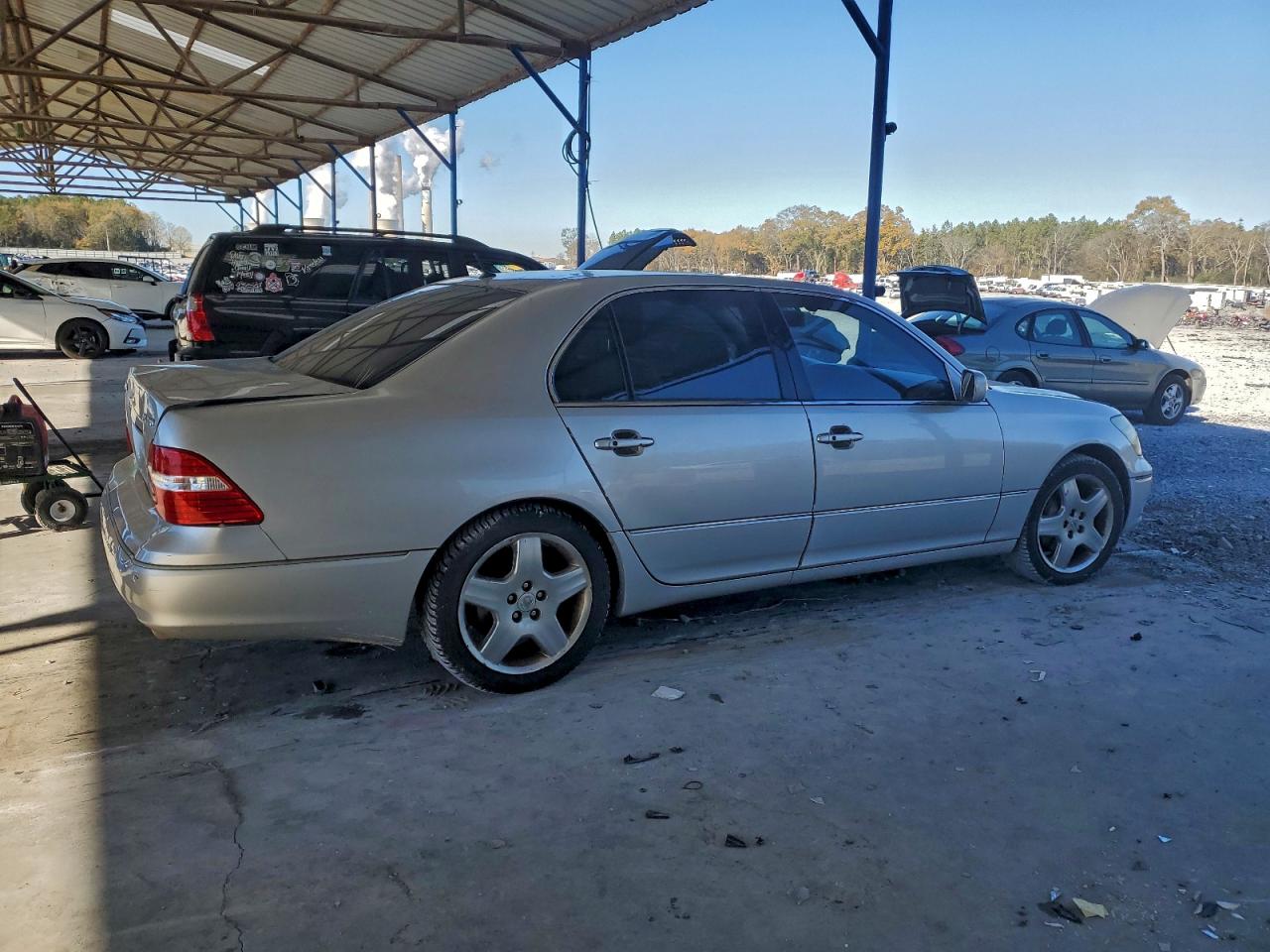 2006 Lexus Ls 430 Silver vin: JTHBN36F265050867