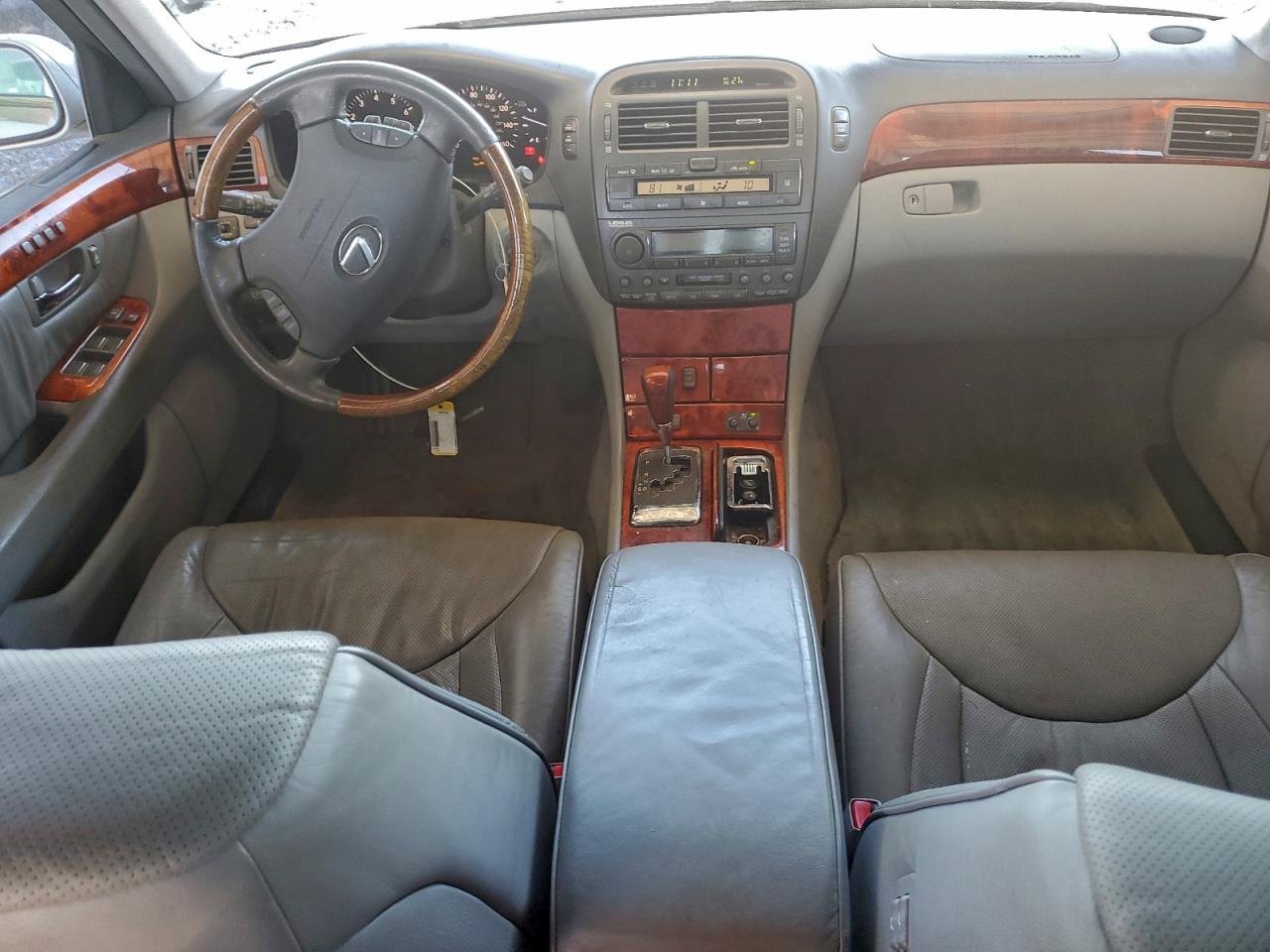 2006 Lexus Ls 430 Silver vin: JTHBN36F265050867
