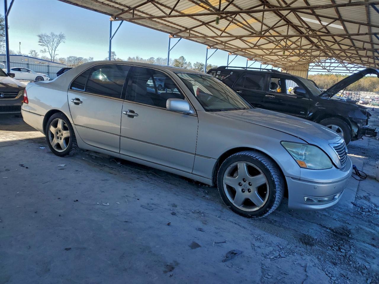 2006 Lexus Ls 430 Silver vin: JTHBN36F265050867
